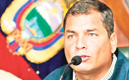 Ecuadorian president to step down if links to rebels are proved